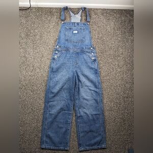 Levi's Classic Blue Denim Women's Overalls